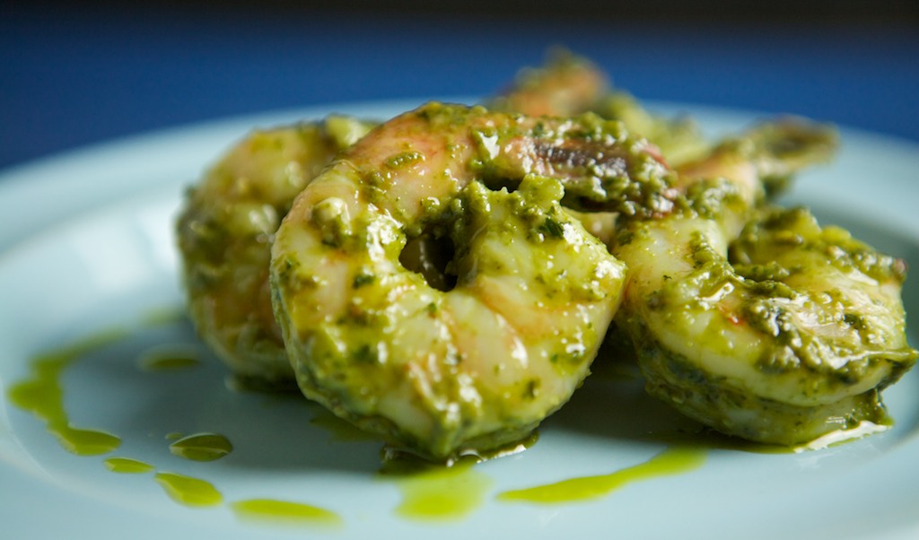 Chilled Pesto Shrimp Cucina Fresca