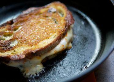 Pesto Grilled Cheese | Cucina Fresca